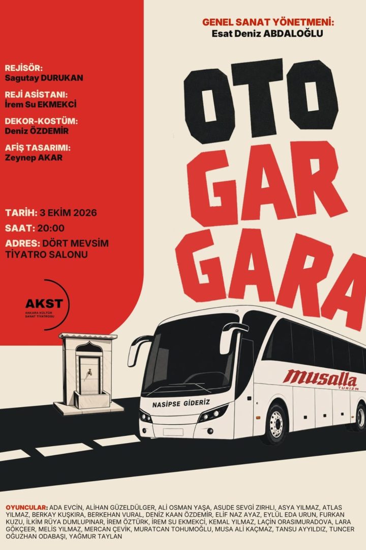 Otogargara afişi